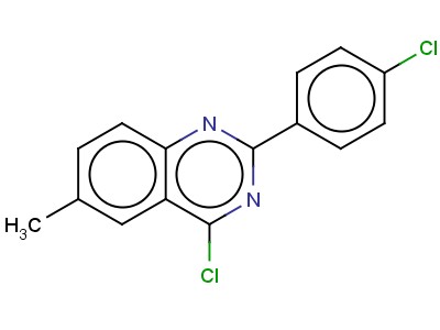 4-Chloro-2-(4-chloro-phenyl)-6-methyl-quinazoline