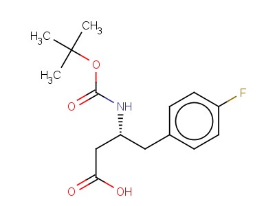 Boc-(r)-3-amino-4-(4-fluoro-phenyl)-butyric acid