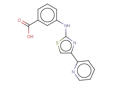 3-(4-Pyridin-2-yl-thiazol-2-ylamino)-benzoic acid