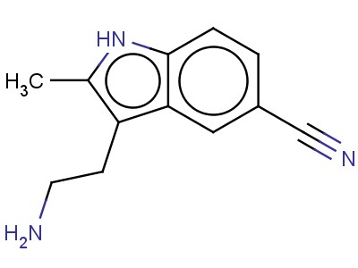 3-(2-Amino-ethyl)-2-methyl-1h-indole-5-carbonitrile