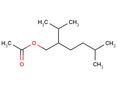 Acetic acid 2-isopropyl-5-methylhexyl ester