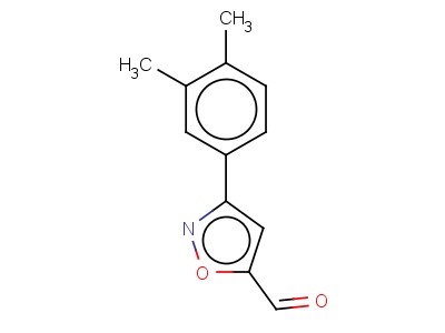 3-(3,4-Dimethyl-phenyl)-isoxazole-5-carbaldehyde