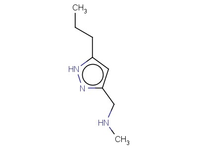 Methyl-(5-propyl-1h-pyrazol-3-ylmethyl)amine