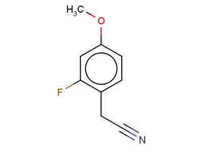 4-Methoxy-2-fluorobenzyl cyanide