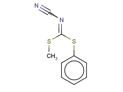 Methyl phenyl cyanocarbonimidodithioate