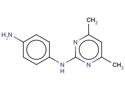 2-[n-(4-aminophenyl)amino]-4,6-dimethylpyrimidine