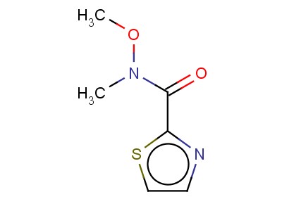 N-methoxy-n-methyl-thiazole-2-carboxamide