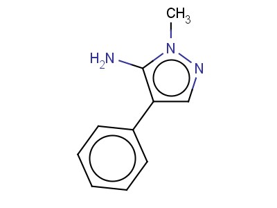 1-Methyl-4-phenyl-5-aminopyrazole