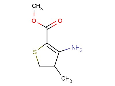 4-Methyl-3-amino-2-(methoxycarbonyl)-4,5-dihydrothiophene