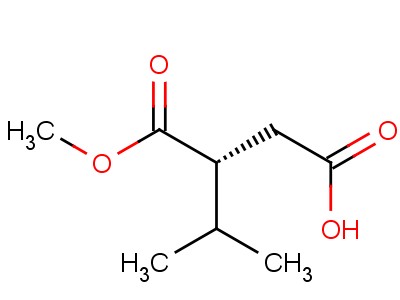 (R)-2-isopropylsuccinic acid-1-methyl ester