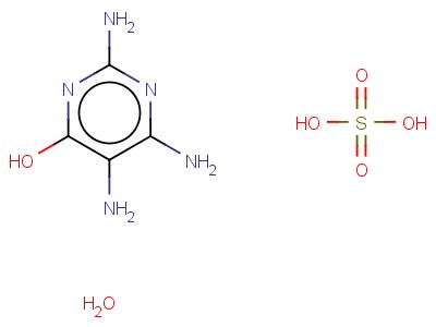 2,4,5-Triamino-6-hydroxypyrimidine sulfate hydrate