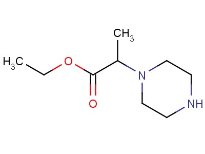 2-(Piperazin-1-yl)propionic acid ethyl ester