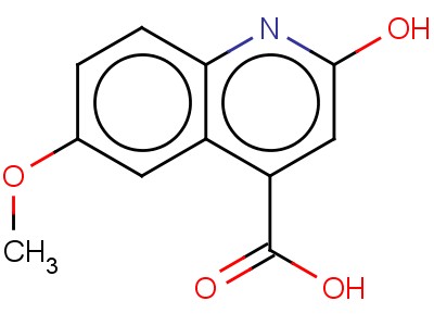 2-Hydroxy-6-methoxy-quinoline-4-carboxylic acid