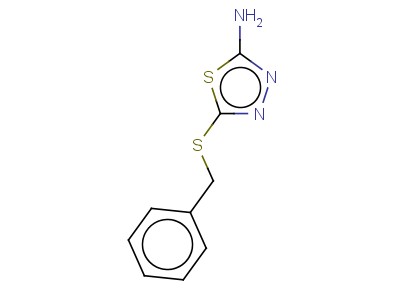 2-Benzylthio-5-amino-1,3,4-thiadiazole