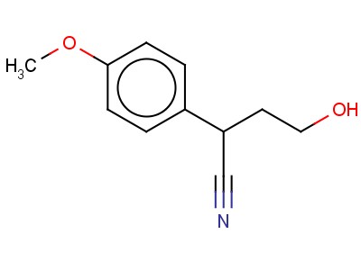 4-Hydroxy-2-(4-methoxy-phenyl)-butyronitrile