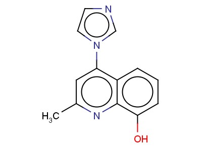 8-Hydroxy-4-(1h-imidazol-yl)-2-methylquinoline