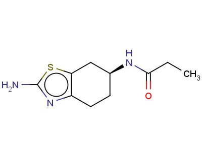 (6S)-2-amino-6-propionamidotetrahydrobenzothiazole