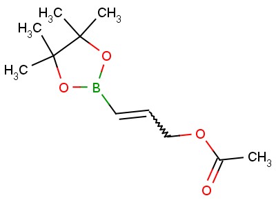 3-Acetoxy-1-propenylboronic acid pinacol ester