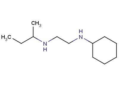 N-2-butyl-n'-cyclohexyl ethylenediamine