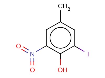 2-Iodo-4-methyl-6-nitrophenol