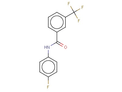 N-4-fluorophenyl-3-(trifluoromethyl)benzamide