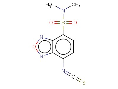 4-(N,n-dimethylaminosulfonyl)-7-isothiocyanato-2,1,3-benzoxadiazole