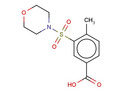 4-Methyl-3-(morpholine-4-sulfonyl)benzoic acid