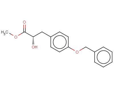 (S)-3-(4-benzyloxy-phenyl)-2-hydroxy-propionic acid methyl ester