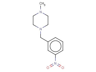 1-Methyl-4-(3-nitrobenzyl)piperazine
