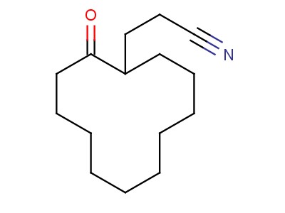 3-(2-Oxocyclododecyl)propanenitrile