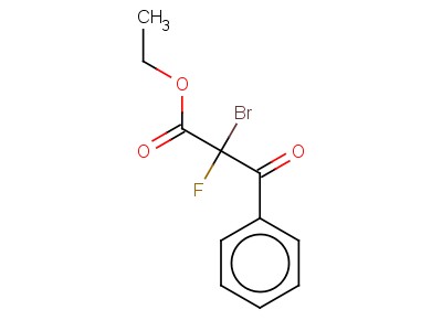 2-Bromo-2-fluoro-3-oxo-3-phenylpropionic acid ethyl ester