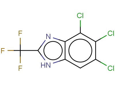 5,6,7-Trichloro-2-trifluoromethylbenzimidazole