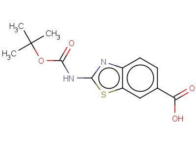 2-N-boc-amino-4-benzothiazole-6-carboxylic acid