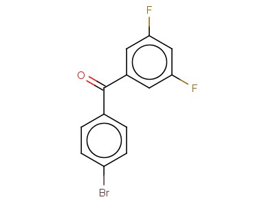 4-Bromo-3',5'-difluorobenzophenone