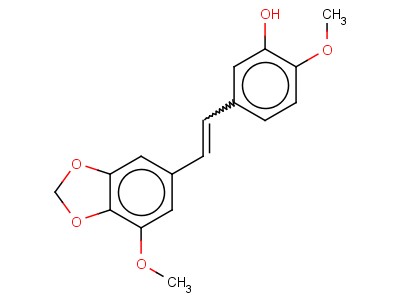 (Z)-2-methoxy-5-(2-(7-methoxy-benzo[d][1,3]dioxol-5-yl)vinyl)phenol