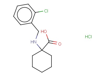 1-(2-Chloro-benzylamino)-cyclohexanecarboxylic acid hydrochloride