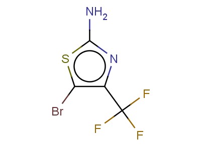 5-Bromo4-trifluoromethyl-thiazole-2ylamine