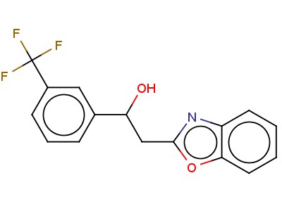 2-Benzoxazol-2-yl-1-(3-trifluoromethylphenyl)ethanol