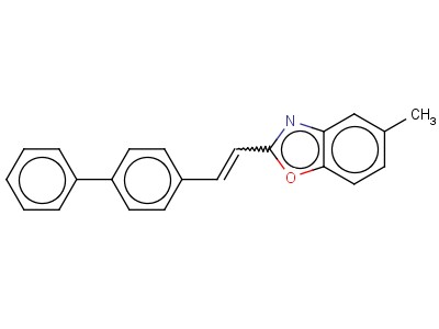 (E)-2-(4-phenylstyryl)-5-methylbenzoxazole