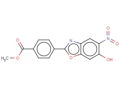 Methyl 4-(5'-nitro-6'-hydroxylbenzoxazol-2-yl)benzoate