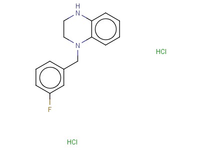 1-(3-Fluoro-benzyl)-1,2,3,4-tetrahydro-quinoxaline dihydrochloride