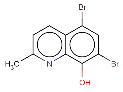 5,7-Dibromo-8-hydroxyquinaldine