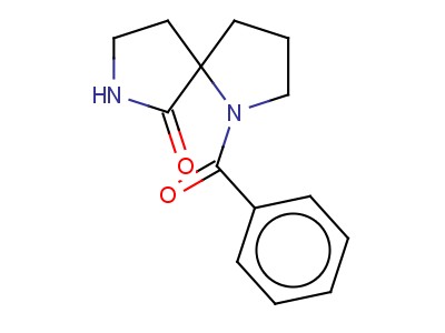 1,7-Diazasprio[4.4]nonan-6-one, 1-benzoyl