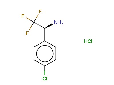 (S)-1-(4-chlorophenyl)-2,2,2-trifluoroethylamine hcl