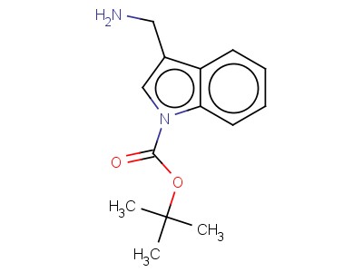 3-Aminomethyl-indole-1-carboxylic acid tert-butyl ester