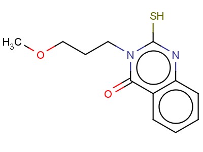 2-Mercapto-3-(3-methoxy-propyl)-3h-quinazolin-4-one