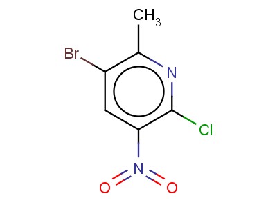 5-Bromo-2-chloro-3-nitro-6-picoline