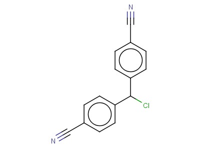 4-[alpha-(4-cyanophenyl)-chloromethyl]-benzonitrile