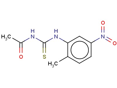 N-(2-methyl-5-nitrophenylcarbamothioyl)acetamide