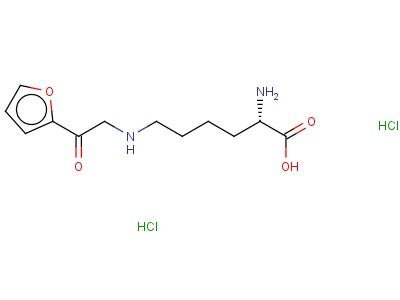 Epsilon-n-(2-furoyl-methyl)-l-lysine 2hcl